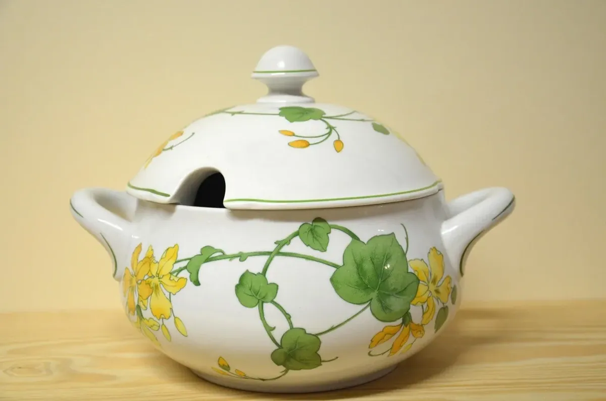 Villeroy & Boch Geranium Schüssel mit Deckel