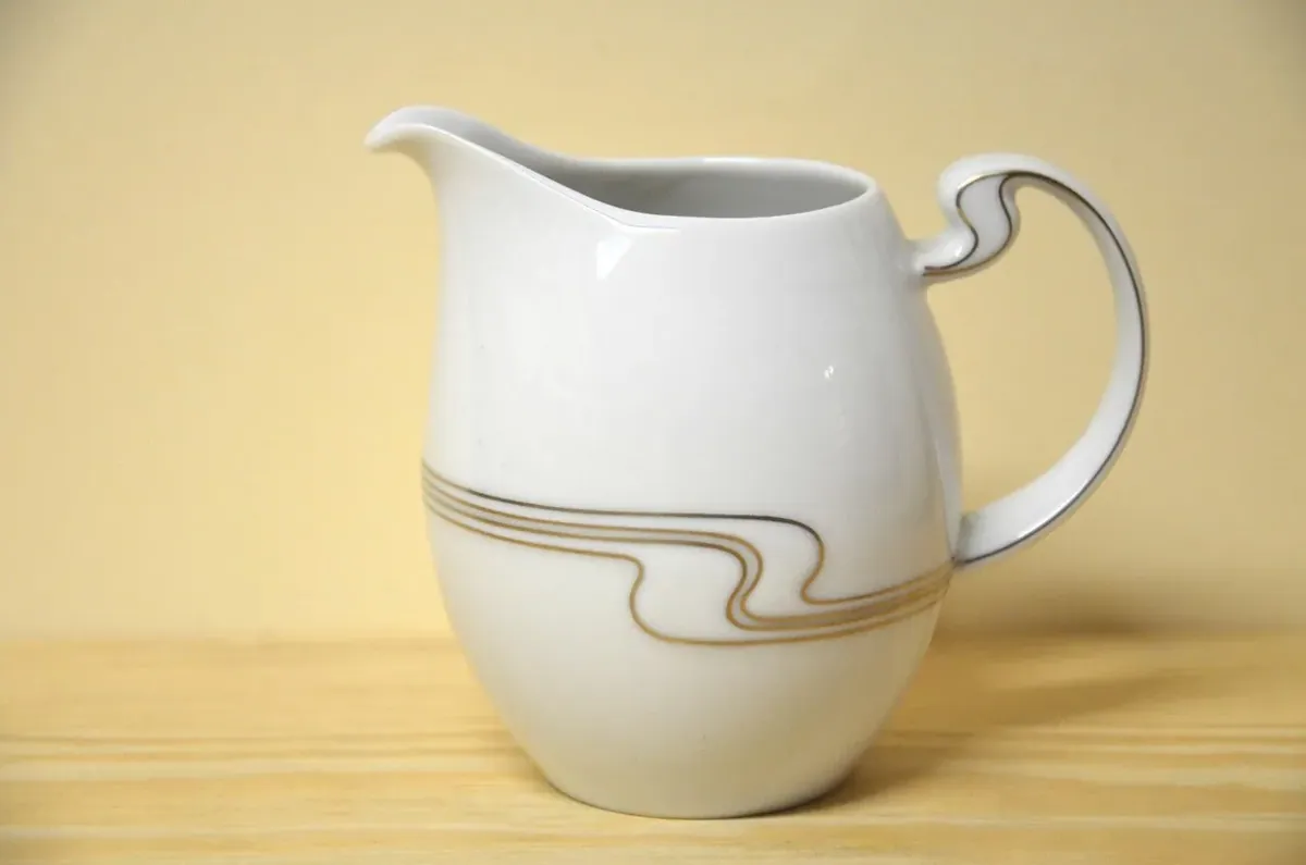 Rosenthal Asimmetria Weissgold  Milchkännchen  NEU