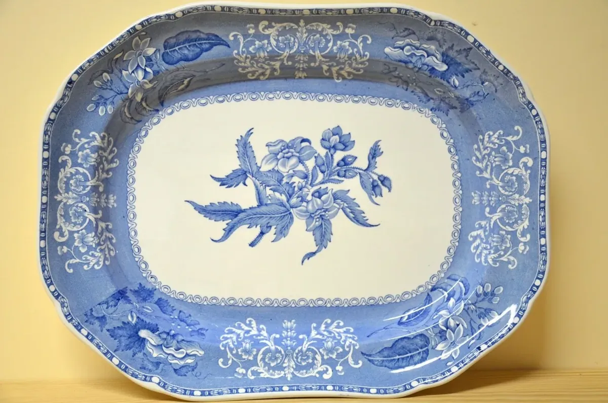 Spode Camilla blue Beilagenplatte 36 cm