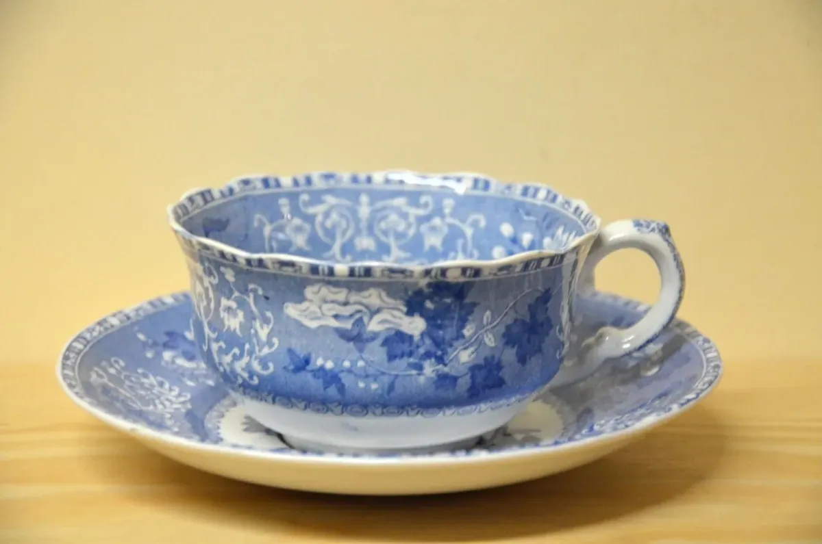 Spode Camilla blue Teegedeck