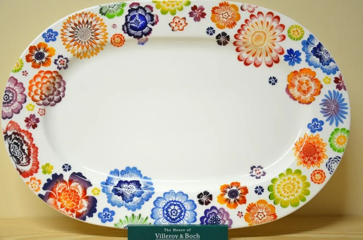 Villeroy & Boch Anmut Bloom Beilagenplatte NEU