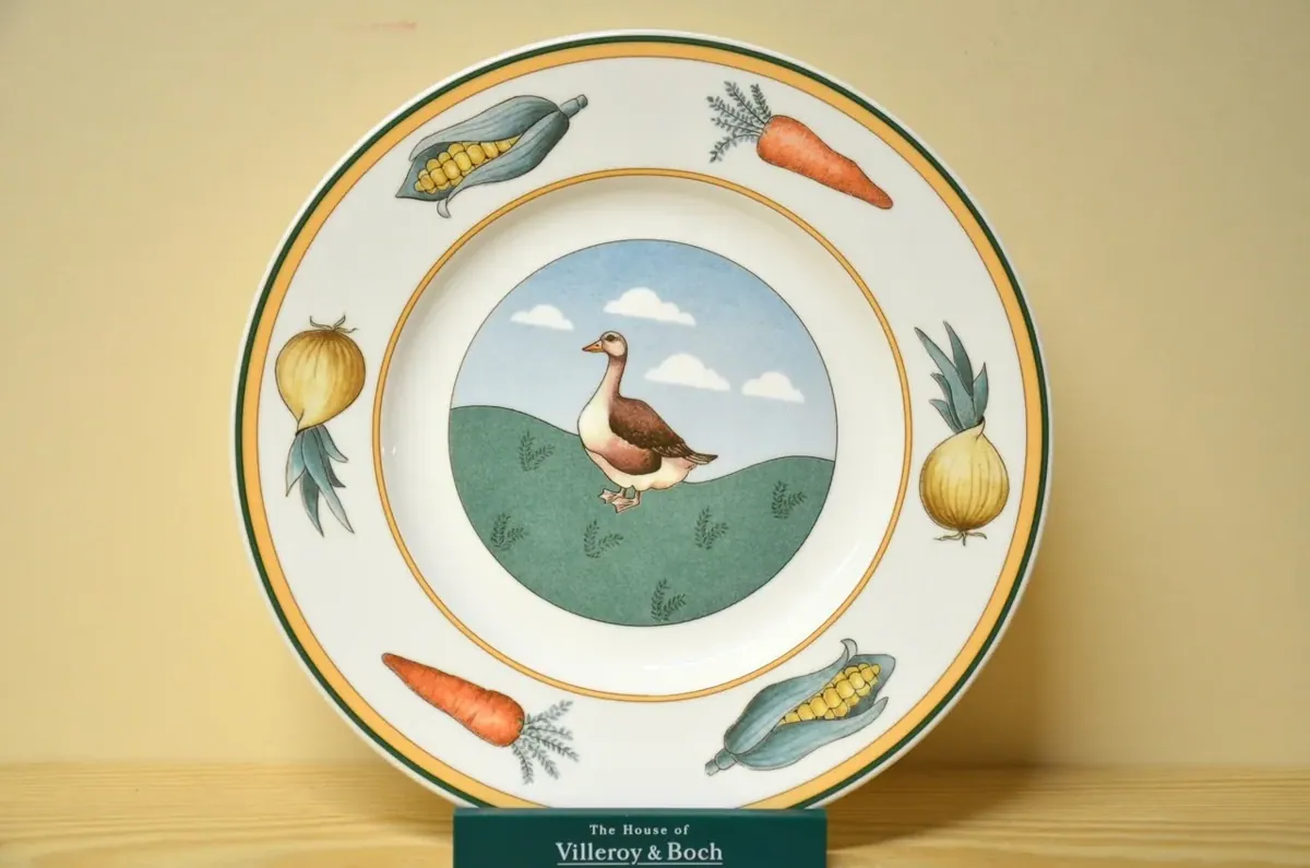 Villeroy & Boch A la ferme Dekor Les Animaux Kuchen-Frühstücksteller