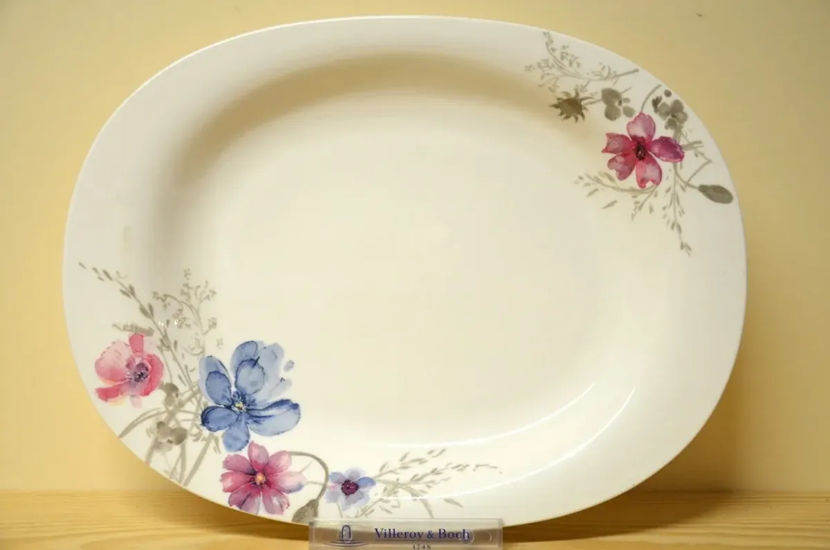 Villeroy & Boch Mariefleur Gris Basic Platte oval NEU