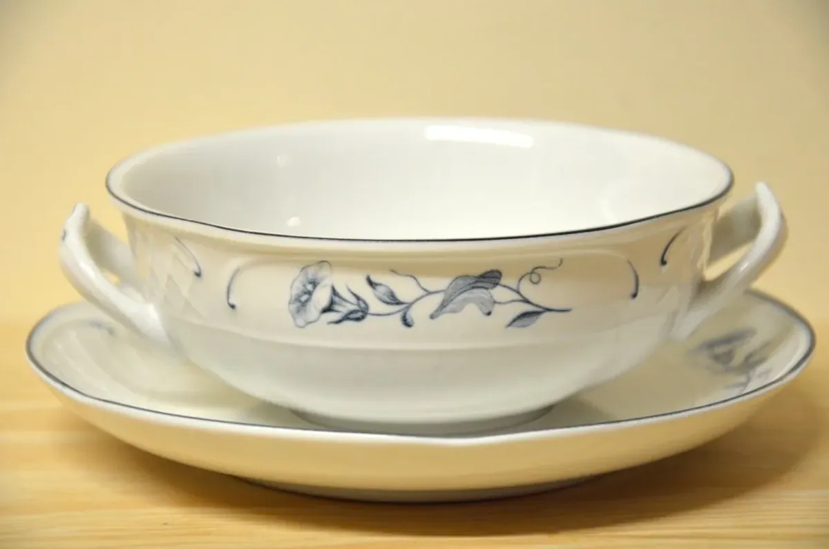 Villeroy & Boch Val bleu Suppentasse mit Untere