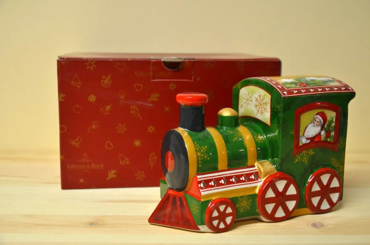 Villeroy & Boch Nostalgic Melody Lokomotive mit Spieluhr NEU