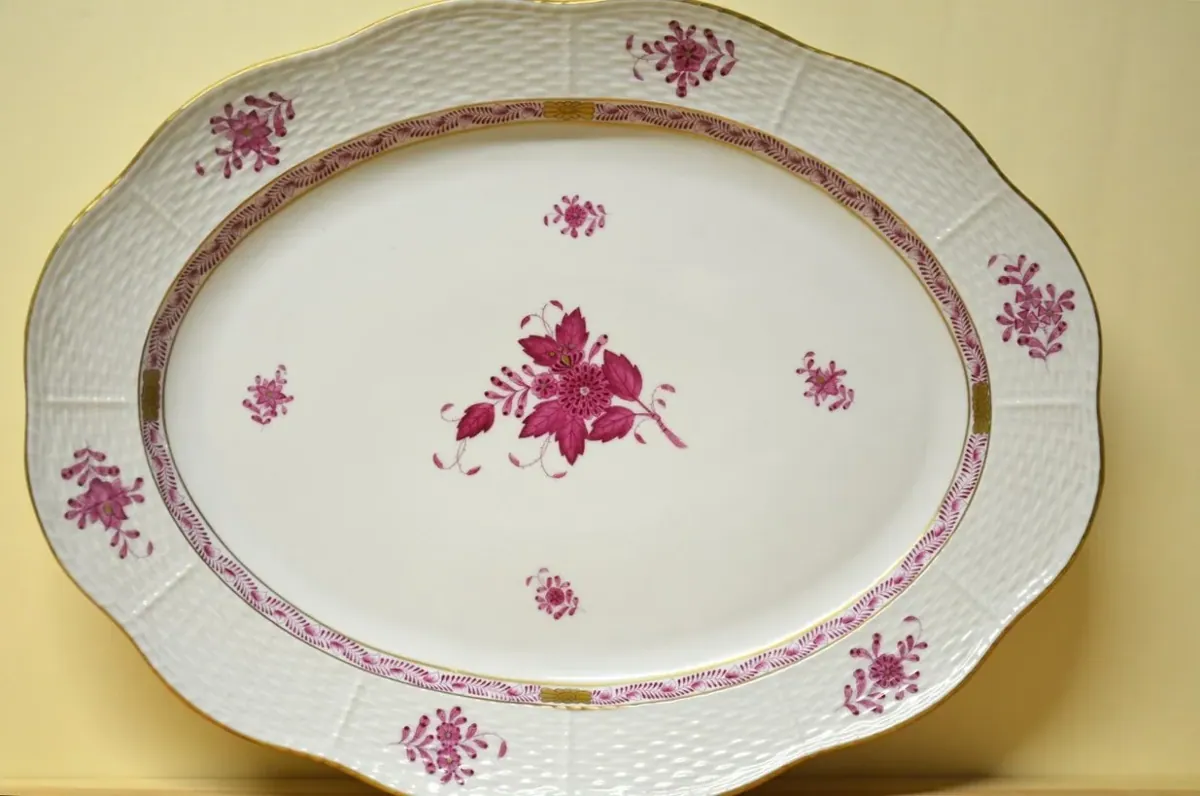 Herend Apponyi purpur Beilagenplatte mittel