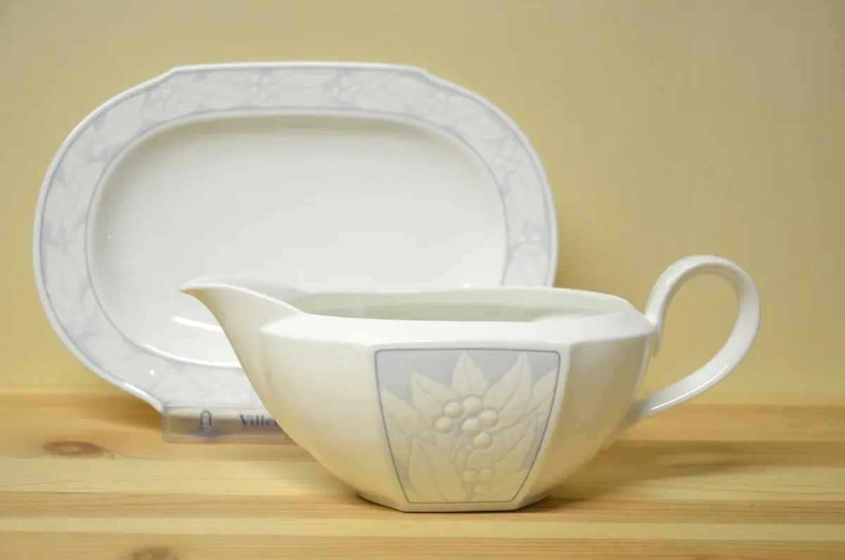 Villeroy & Boch Blue Elegance by Joop Sauciere mit Untere 2-teilig