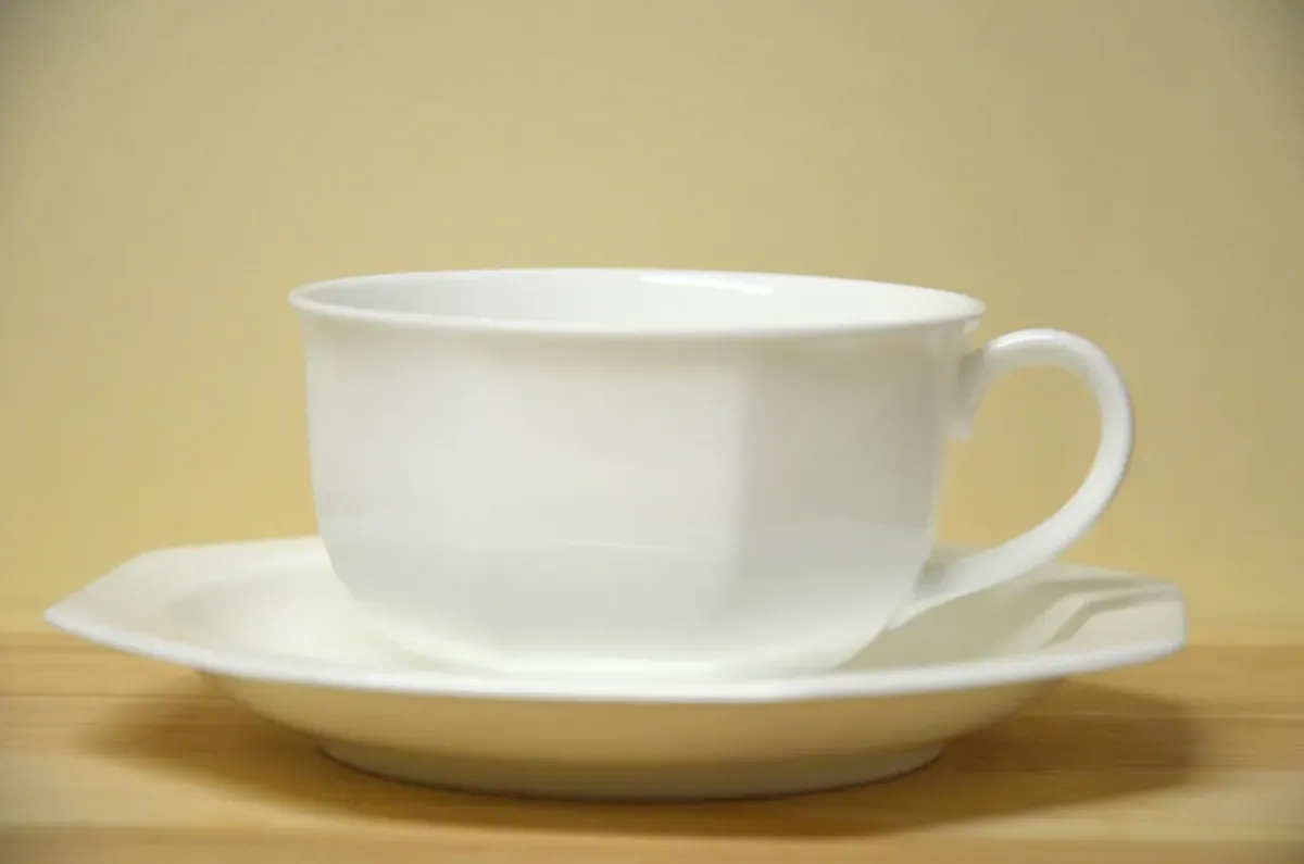 Villeroy & Boch Astoria weiss Teetasse mit Untere
