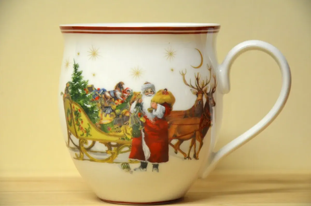 Villeroy & Boch Toys Delight Becher mit Henkel Santa  und Reh NEU