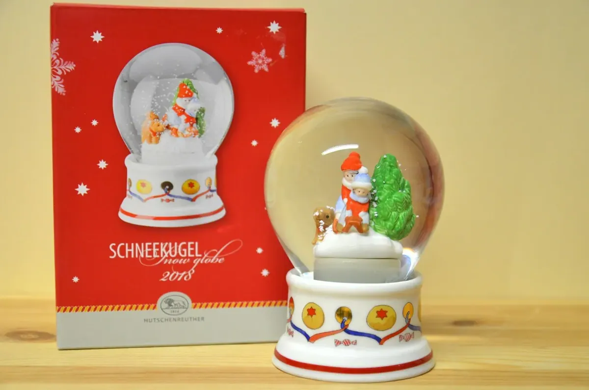 Hutschenreuther Schneekugel Sammelkollektion 2018 NEU