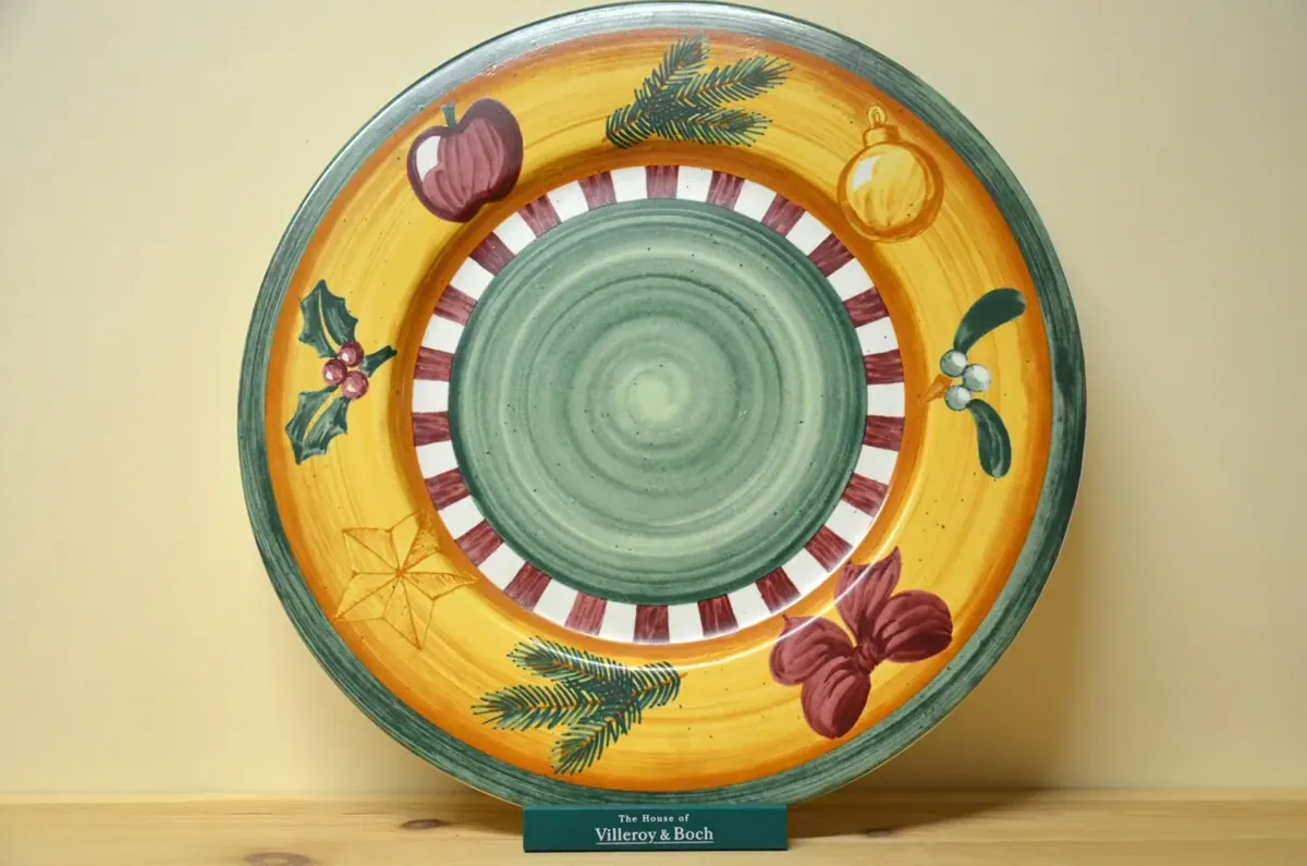 Villeroy & Boch Switch Winter Season faience Platzteller /Platte rund