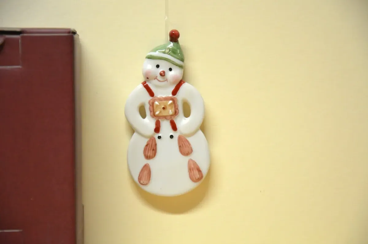 Villeroy & Boch Ginger Baumanhänger Schneemann NEU