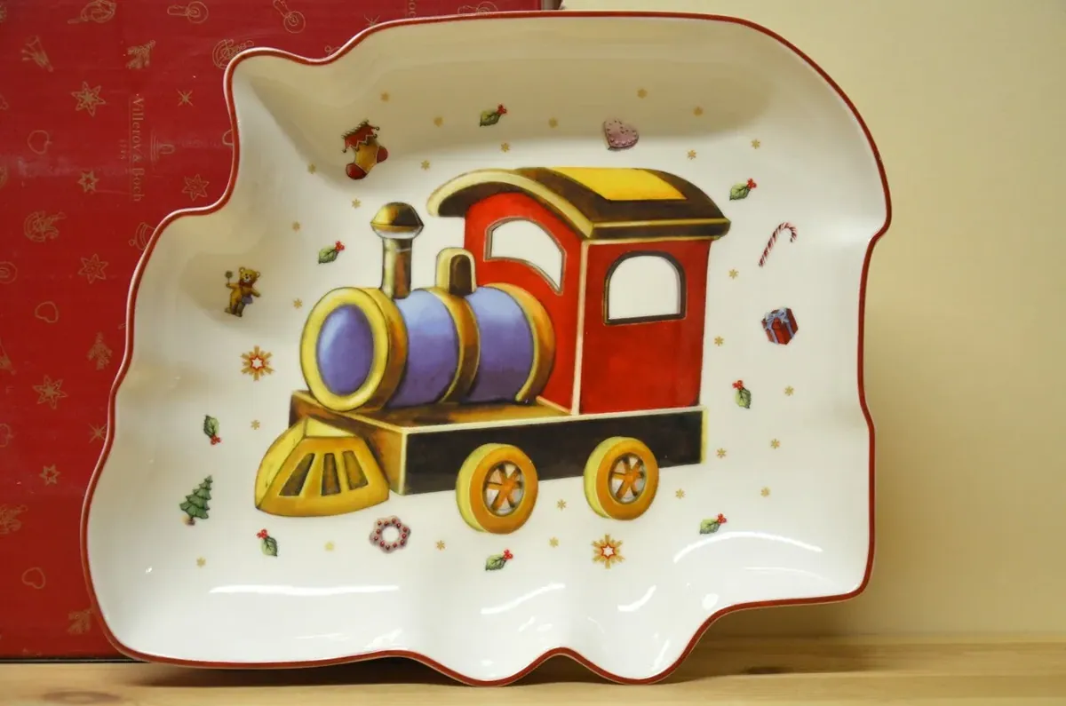Villeroy & Boch Toys Delight Gebäckschale Dekor Zug NEU