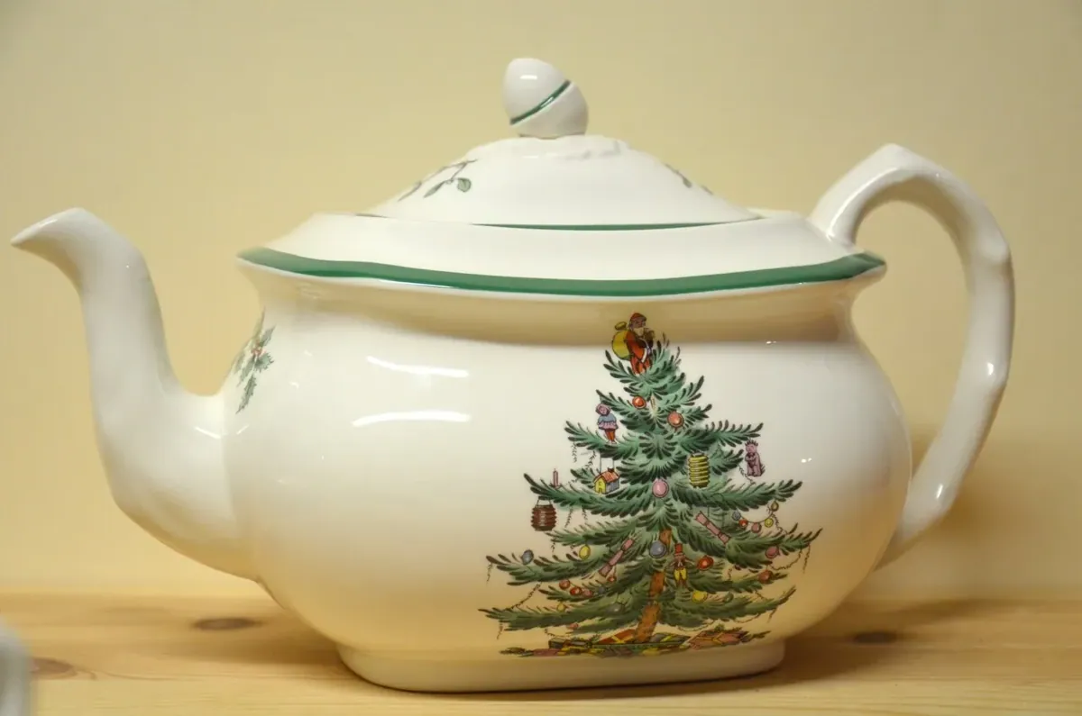 Spode Christmas Tree Teekanne
