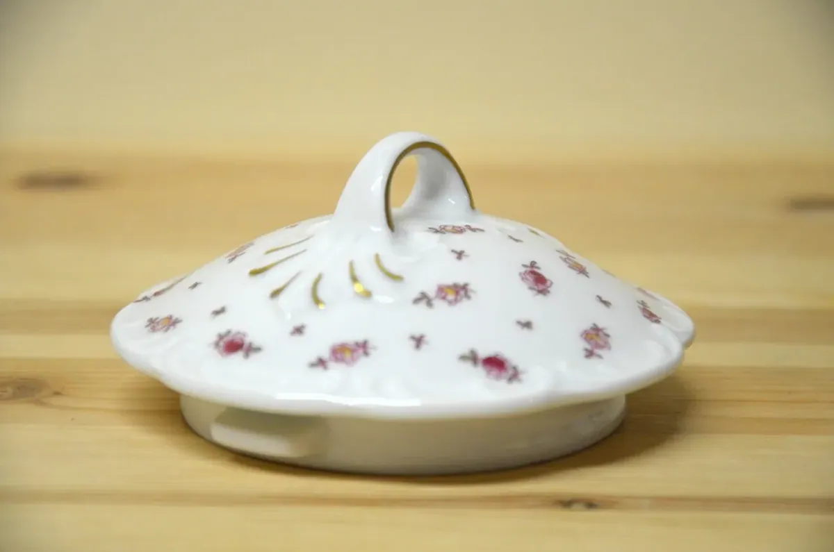 Rosenthal Monbijou Blütenteppich Deckel Kaffeekanne