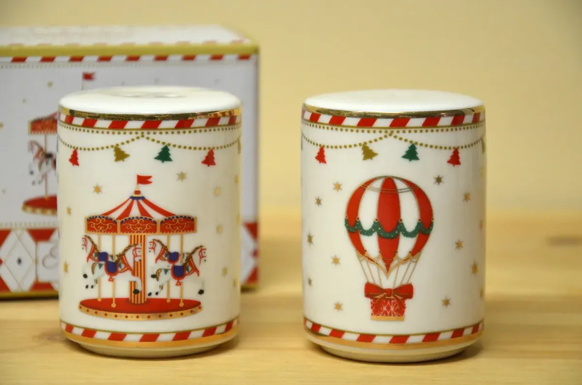 Easy Life Christmas Wonderland Salz- und Pfefferstreuer NEU