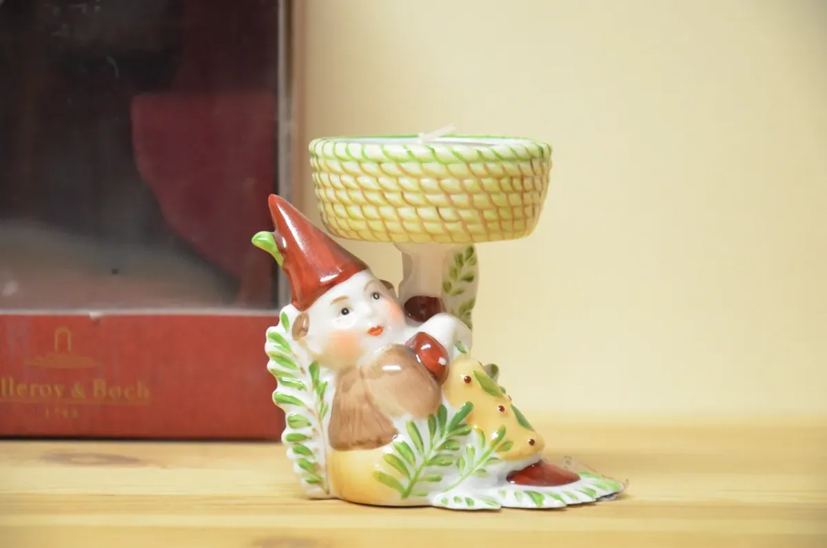 Villeroy & Boch Forest Decoration kleiner Freund mit Korb NEU