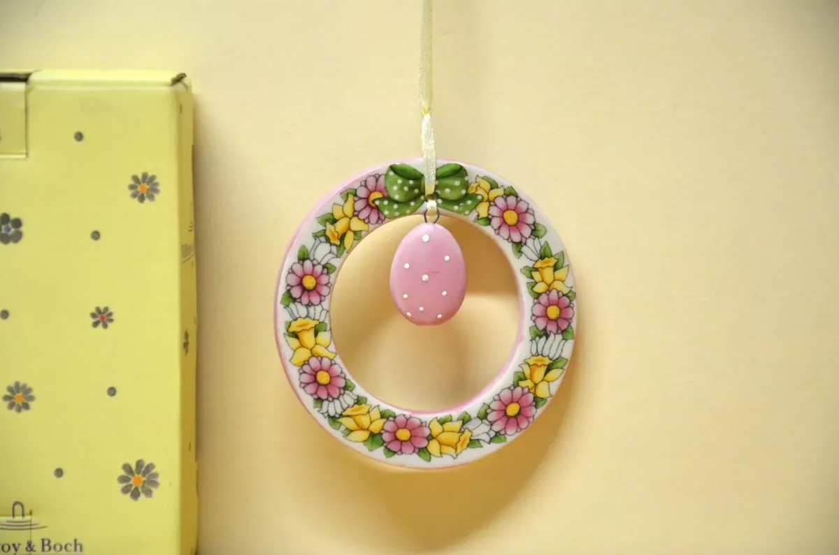 Villeroy & Boch Spring Decoration Anhänger rosa NEU