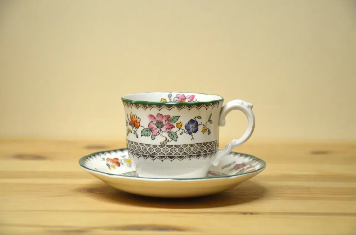 Spode Chinese Rose Espressogedeck