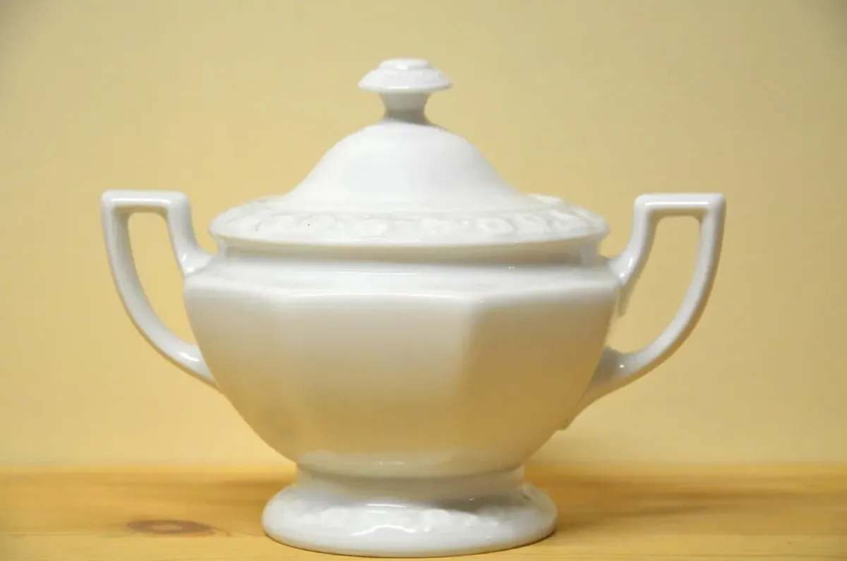 Rosenthal Maria weiß / weiss Zuckerdose groß