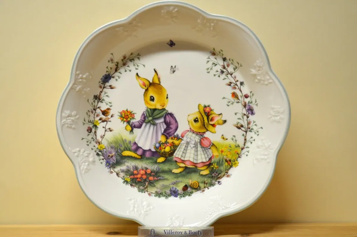 Villeroy & Boch Spring Fantasy Schale groß Blumenwiese NEU
