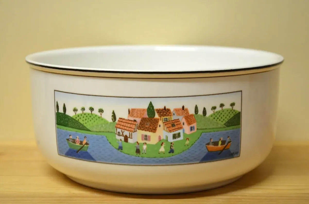 Villeroy & Boch Design Naif Beilagenschüssel Dorf