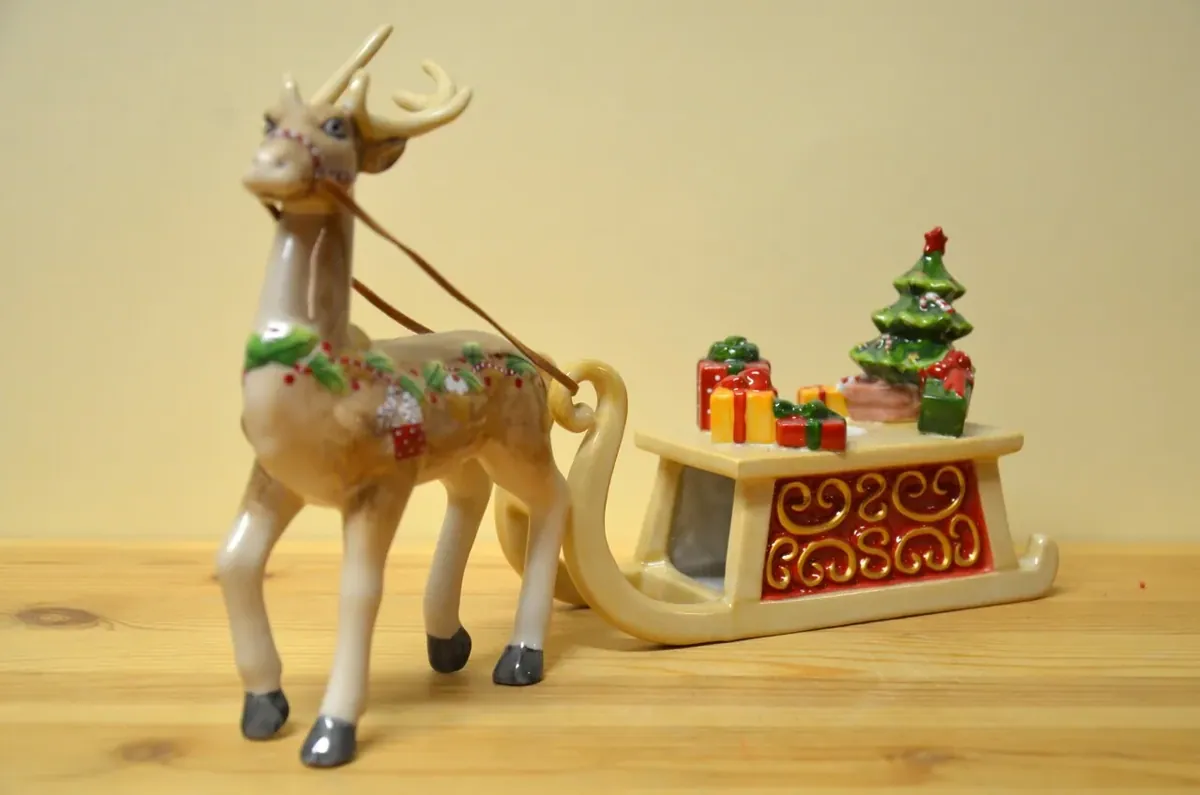 Villeroy & Boch Winter bakery Schlitten mit Rentier NEU