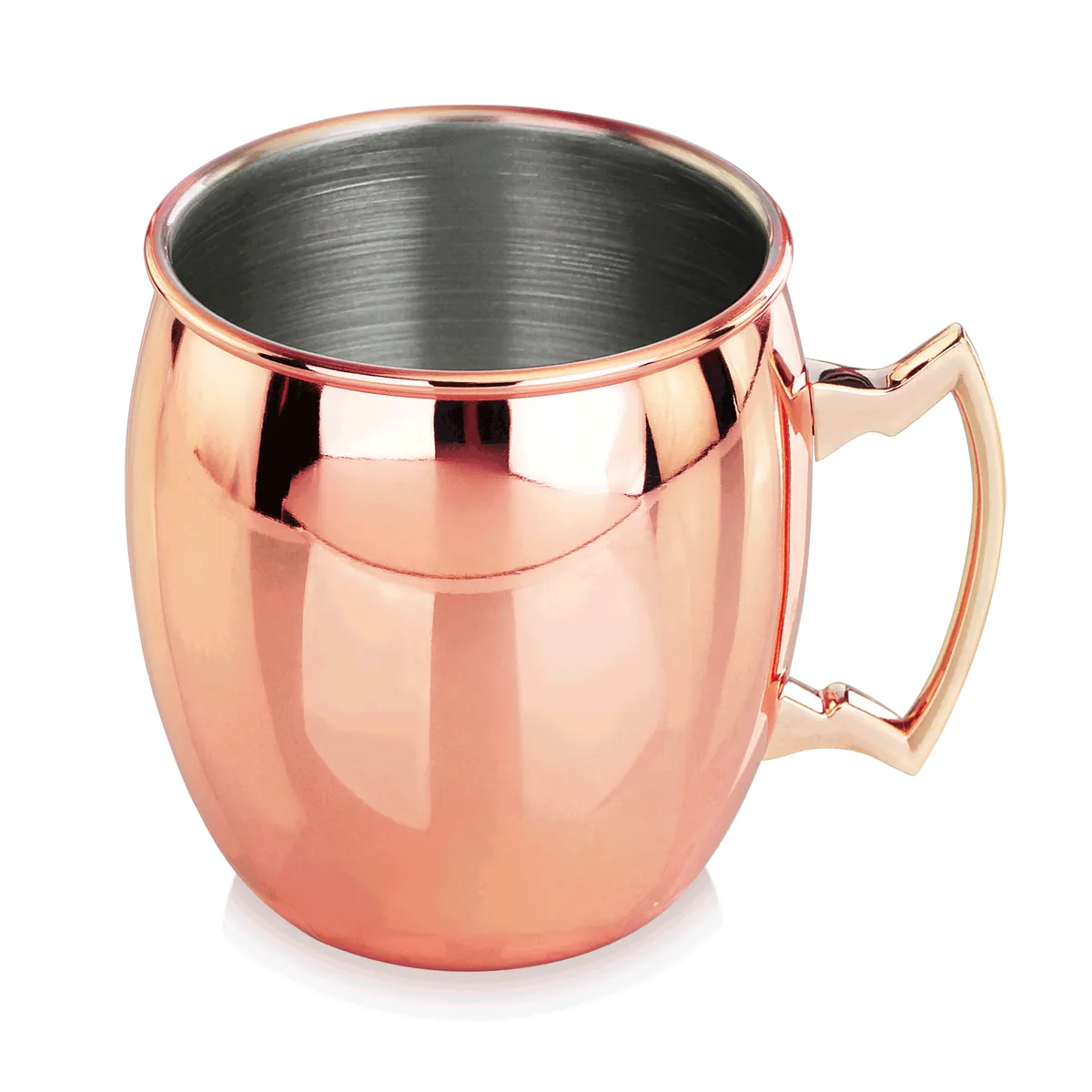 Moscow Mule, 0,4 ltr., Ø 8,7 cm, Höhe 9 cm, Kupferoptik, Chromnickelstahl, PVD-Beschichtung