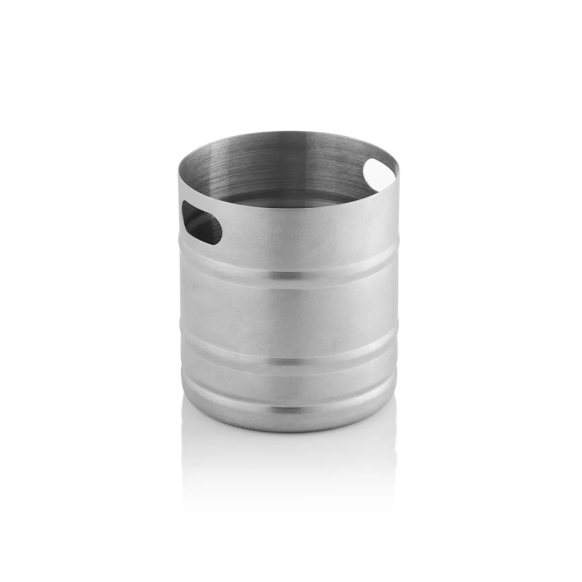 Besteckhalter Barrel Steel & Style, Ø 12 cm, Höhe 13 cm, Chromnickelstahl