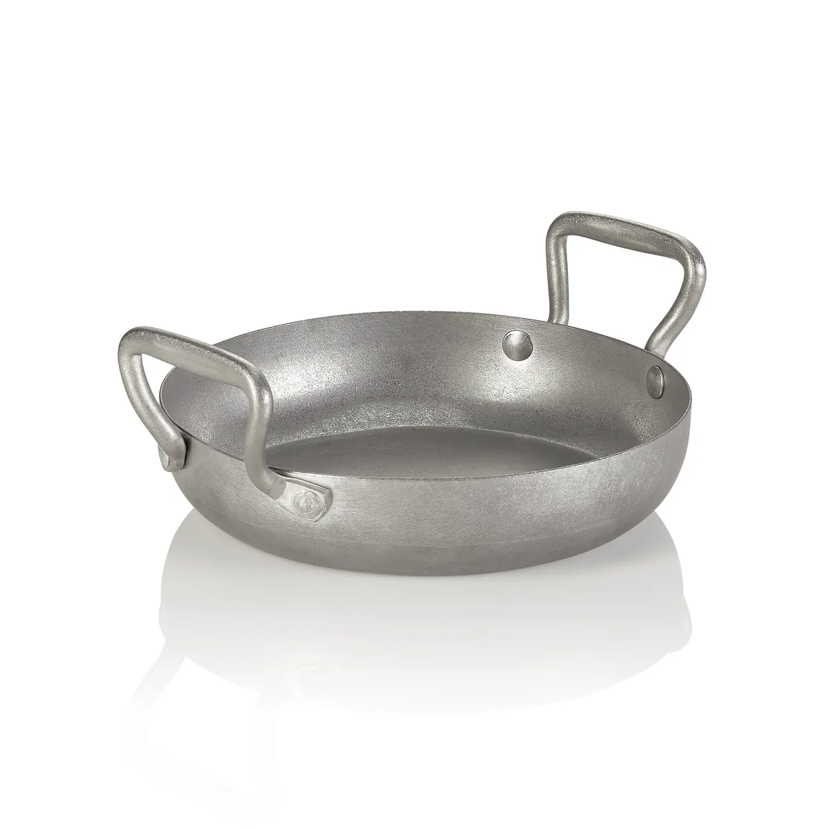 Servierpfanne STEEL & STYLE HERITAGE, Ø 22 oder 28,5 cm, Chromnickelstahl 18/8