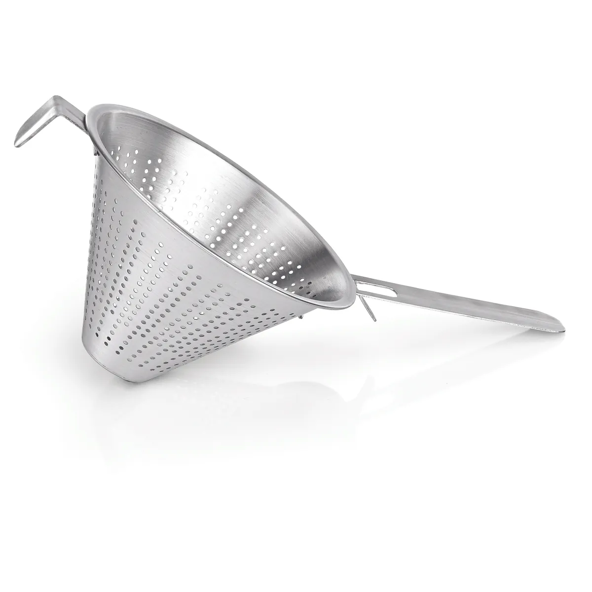 Spitzsieb, Ø 23 oder 26 cm, Edelstahlgaze 1 mm, Chromnickelstahl