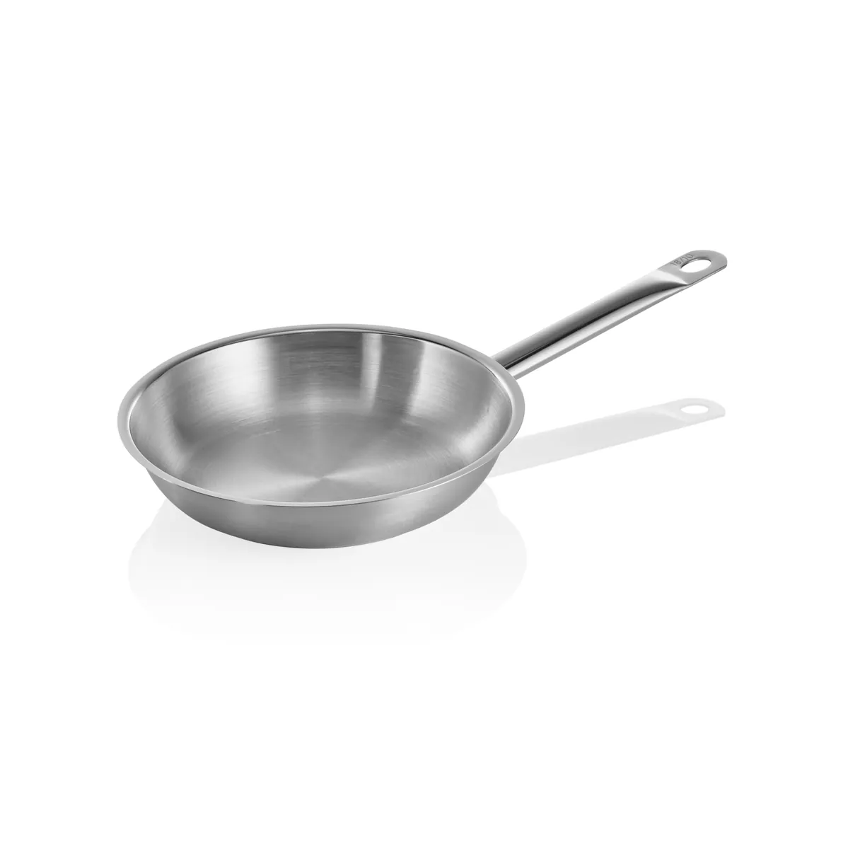 Pfanne Cookware 21, Ø 20 - 40 cm, mit Stiel, Chromnickelstahl 18/10