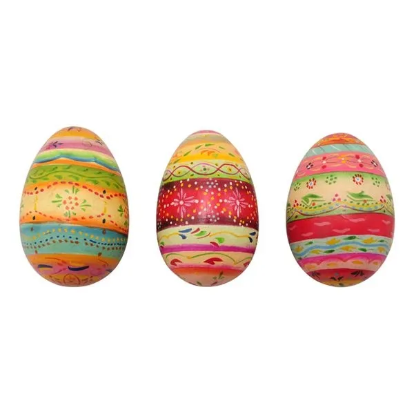 Deko Ei Ostern aus Holz, sortiert
