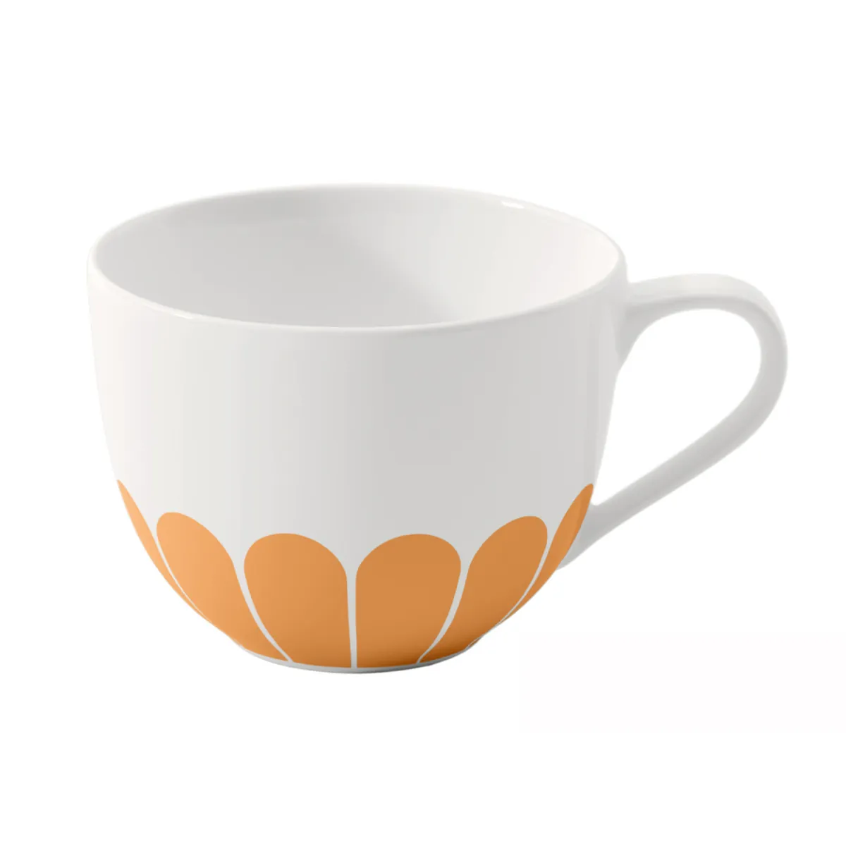 Kaffeetasse Fleur, Gelb 160ml