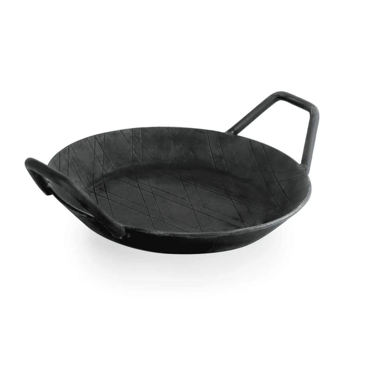 Brat-/Servierpfanne Iron Pan 22, mit 2 Seitengriffen, Ø 20 - 24 cm, Eisen