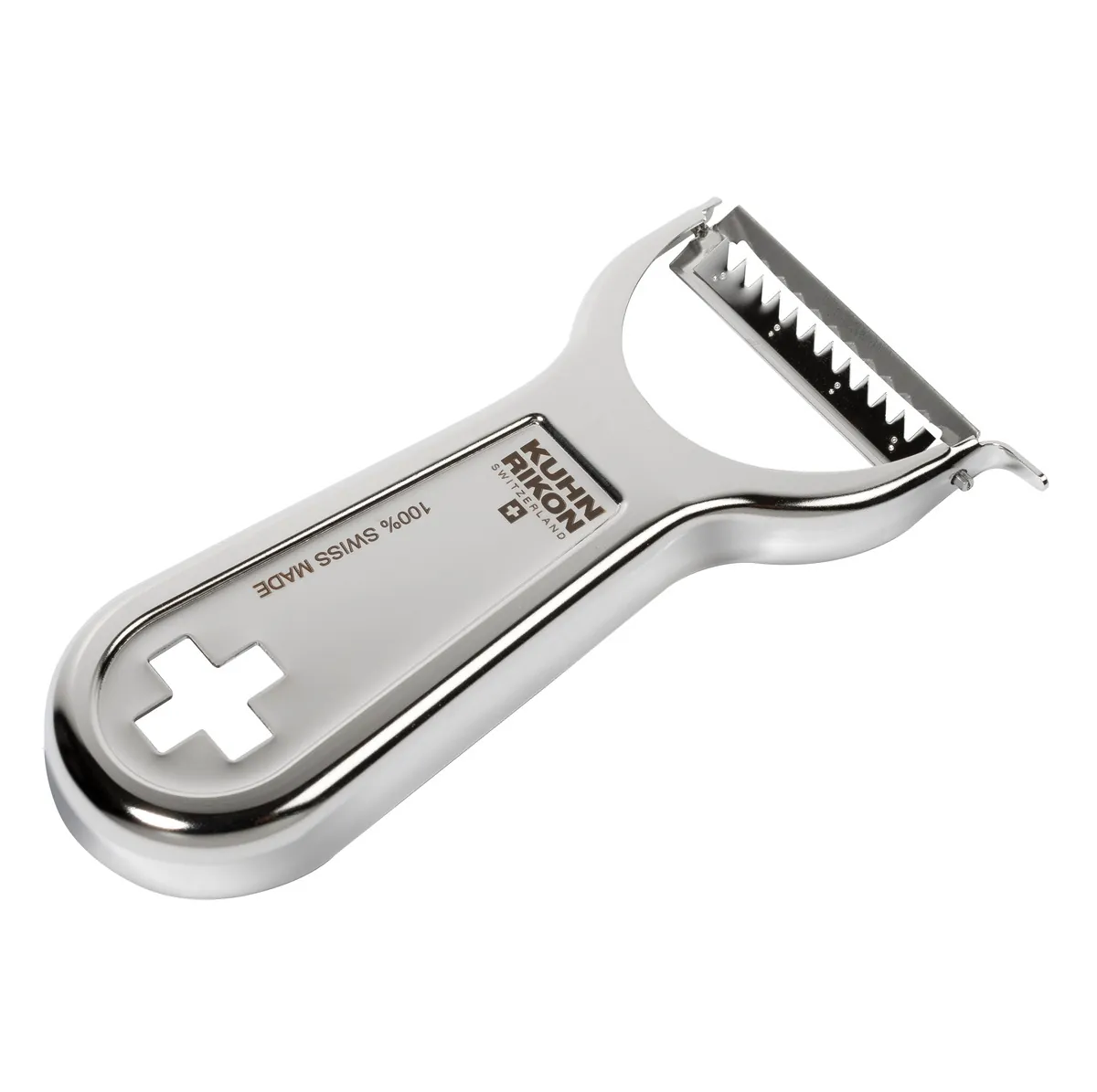 Kuhn Rikon Swiss Metallic Sparschäler Julienne Kreuz
