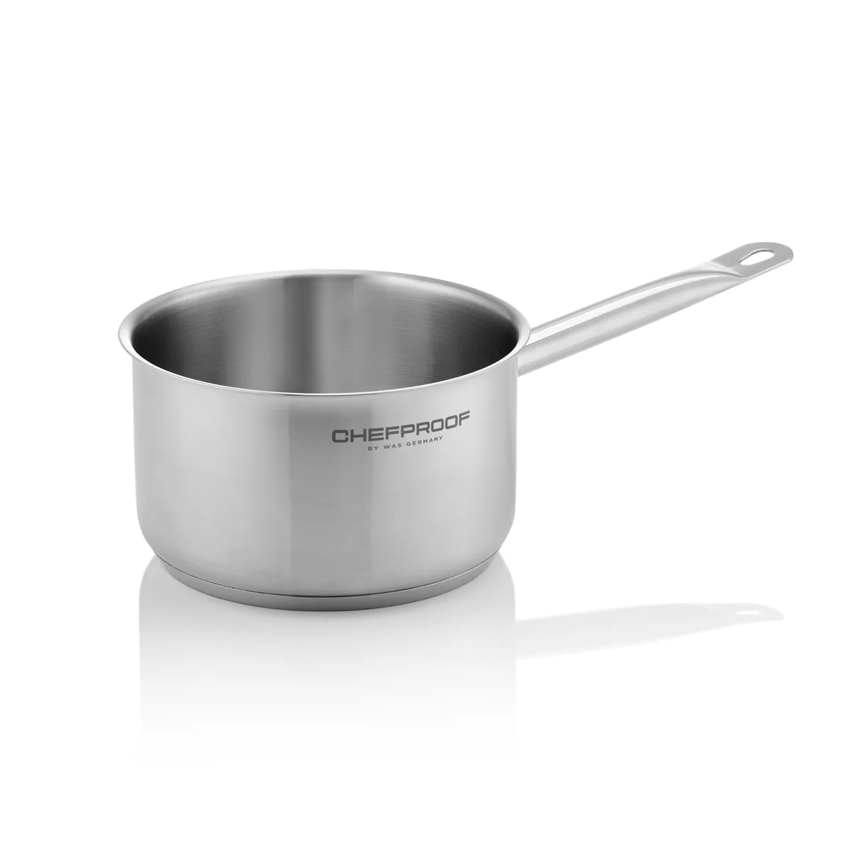 Stielkasserolle Chefproof, Ø 14 - 24 cm, Chromnickelstahl 18/10
