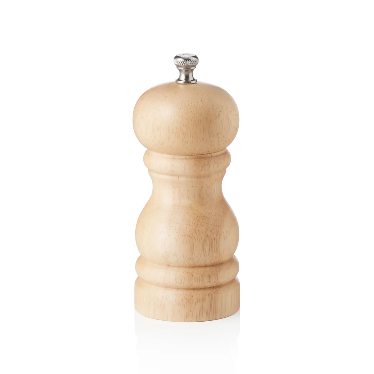Salzmühle mit Keramikmahlwerk CLASSIC MILL, Höhe 11 - 20 cm, natur lackiert, Keramik, Holz