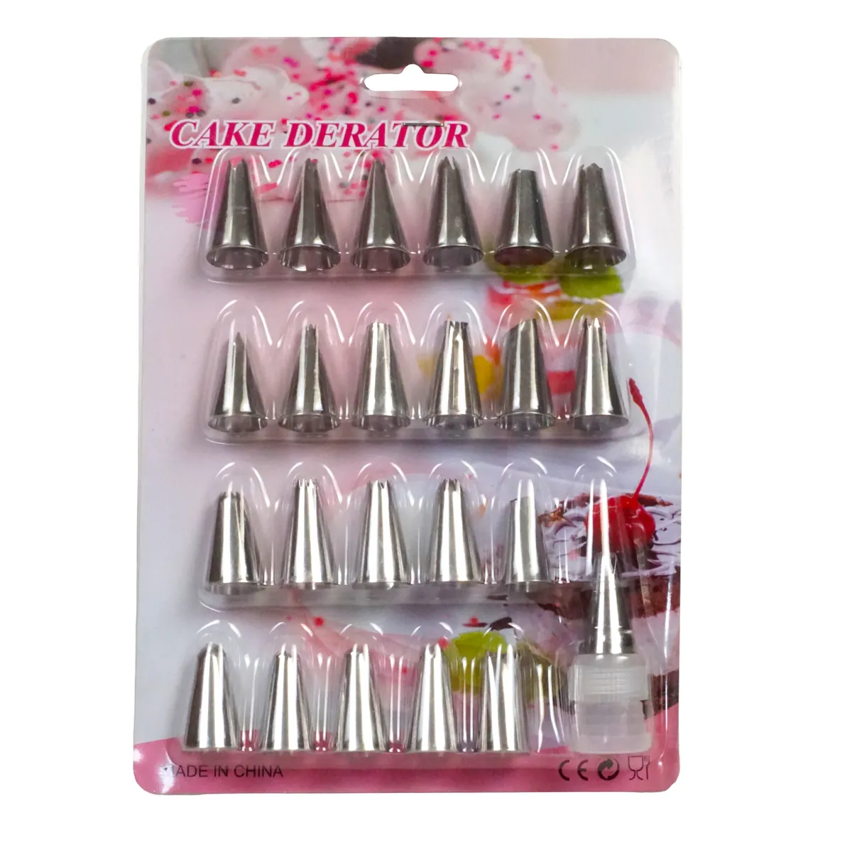 Spritztüllen Set 24 teilig mit Adapter