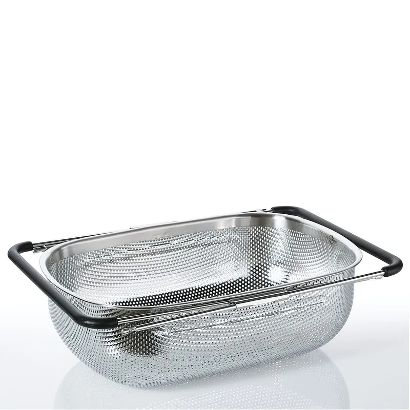 Küchenprofi Gemüsesieb deLuxe, ausziehbar 34 x 24,5cm