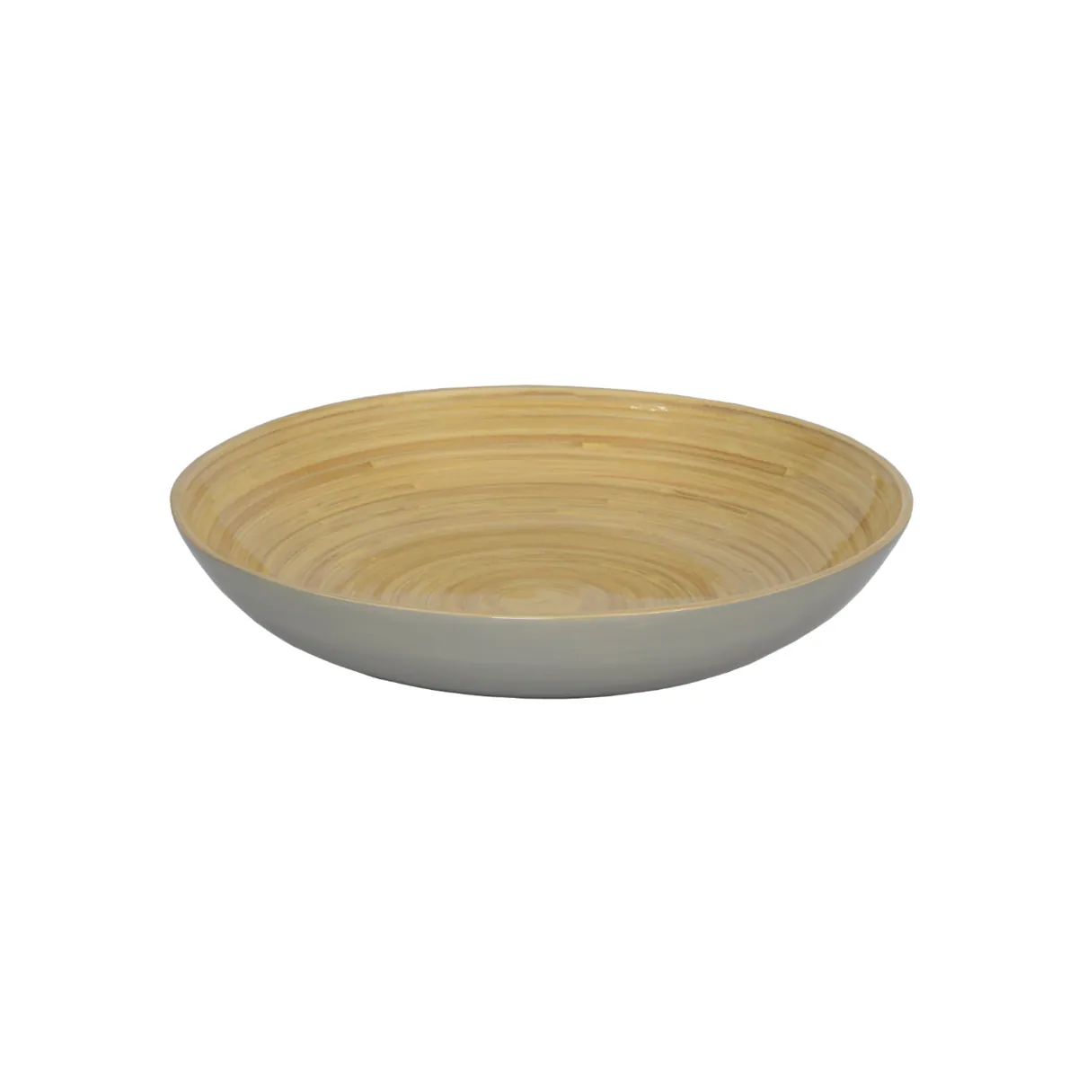 Schüssel 30x5,5 - naturgrau