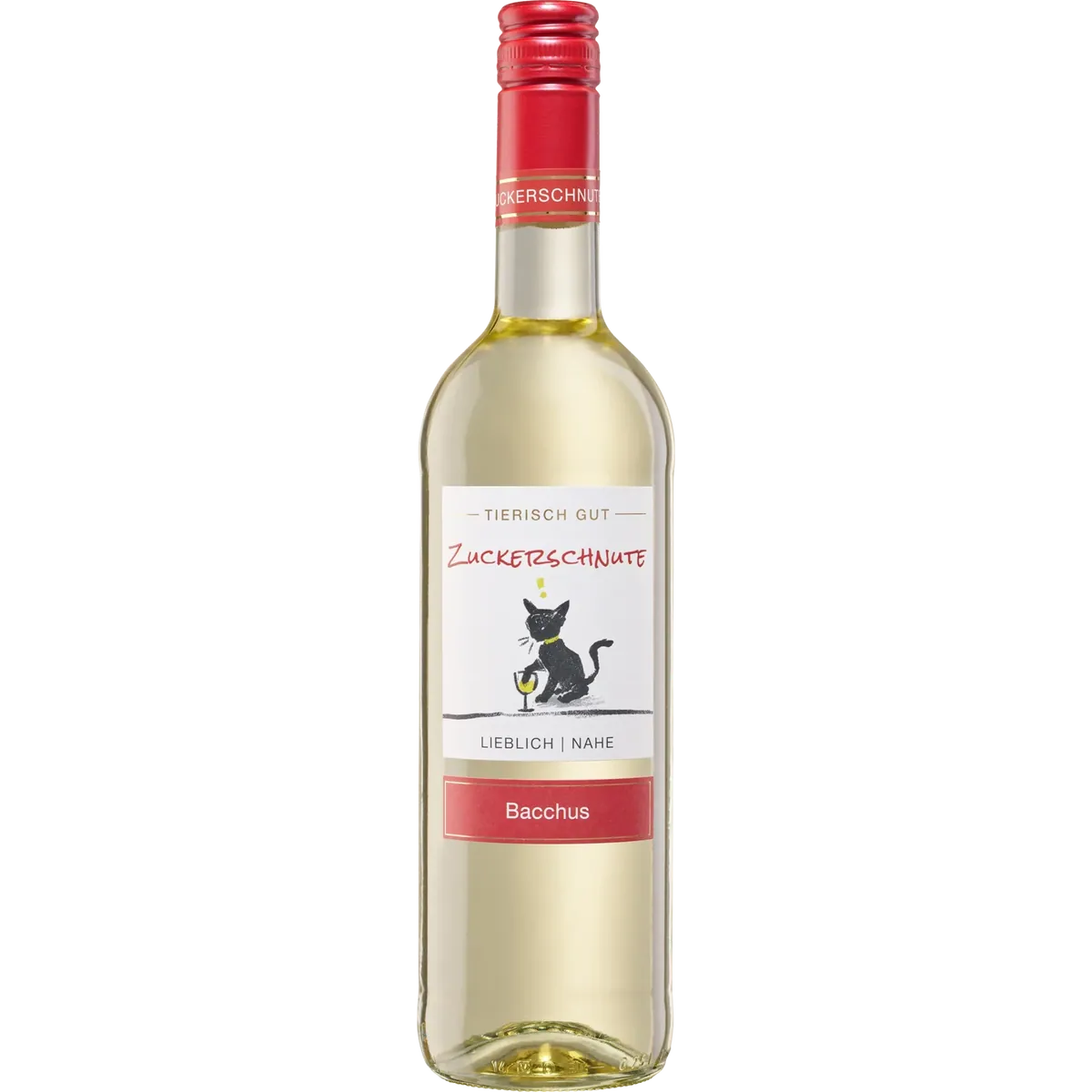 Moselland Nahetal Tierisch gut - Zuckerschnute Bacchus QbA