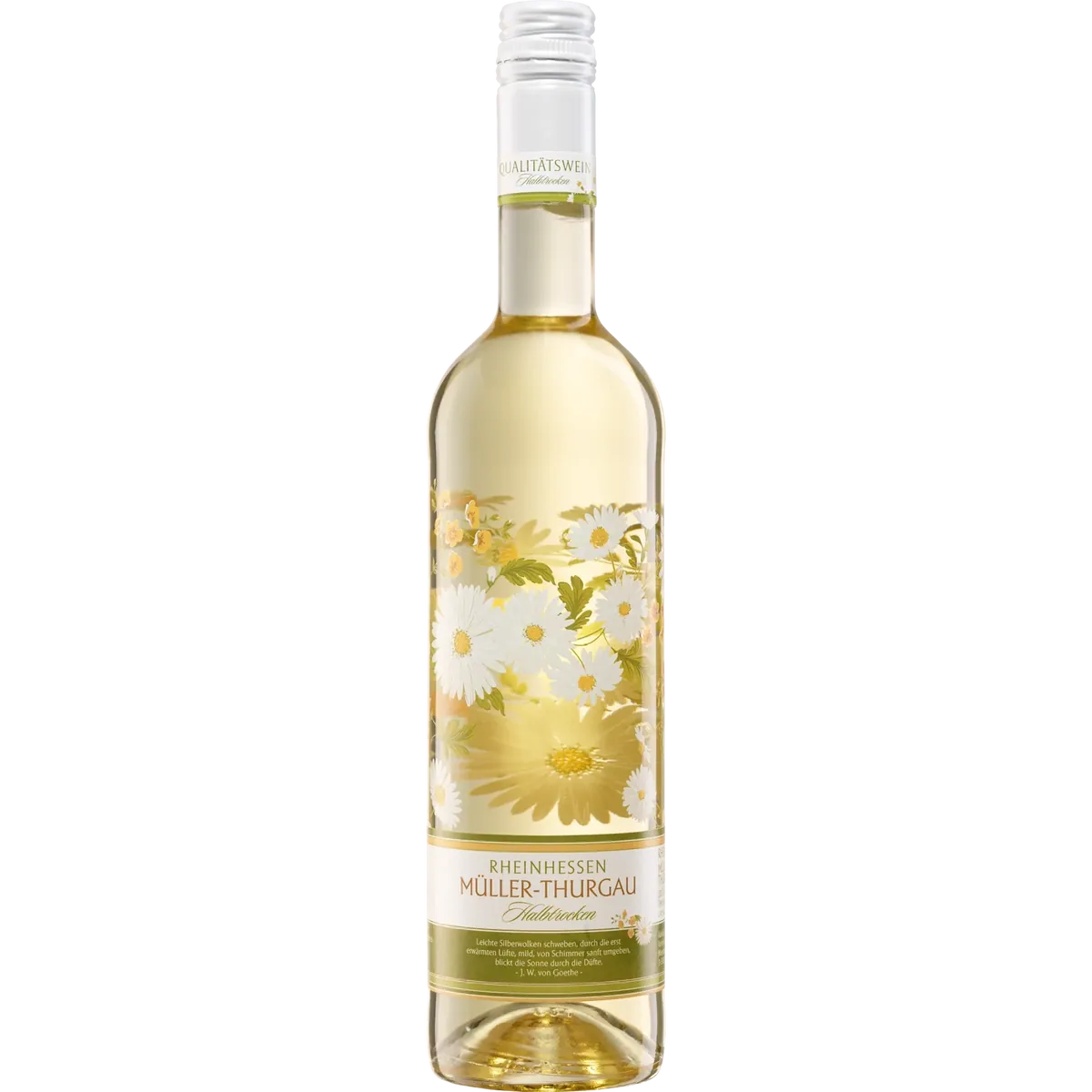 Moselland Niersteiner Blumenflasche - Blütentanz Rheinhessen Müller-Thurgau QbA 2024
