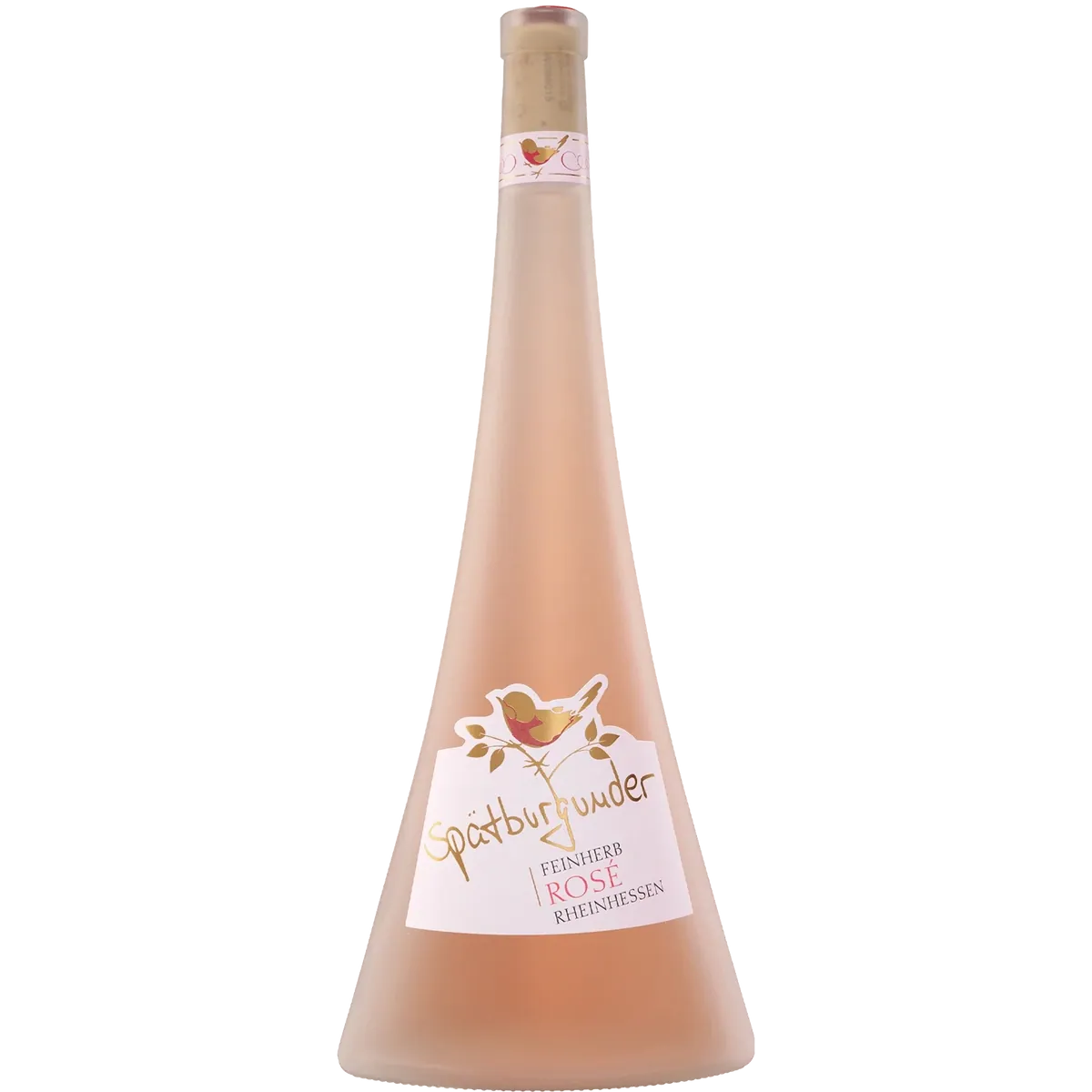 Moselland Niersteiner Formflasche Avantgarde Premium - Rheinhessen Spätburgunder Rosé QbA 2022