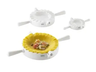 -GEFU- "RAVENNA" Ravioli-/Maultaschen Former 3-tlg Kunststoff