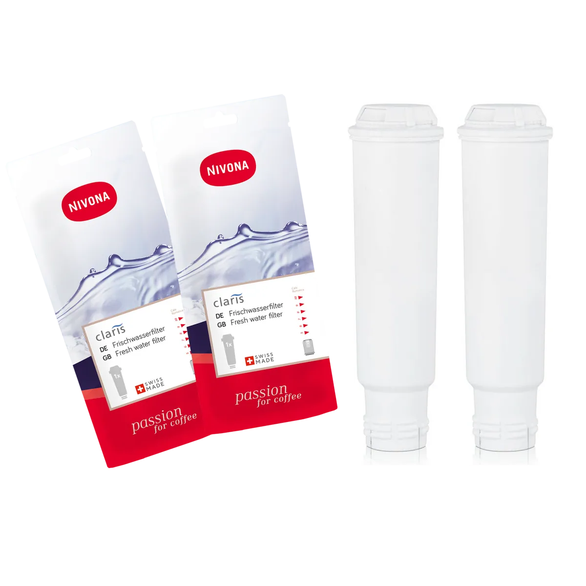2er Pack Nivona Claris Frischwasserfilter NIRF 700 Vorteilspack