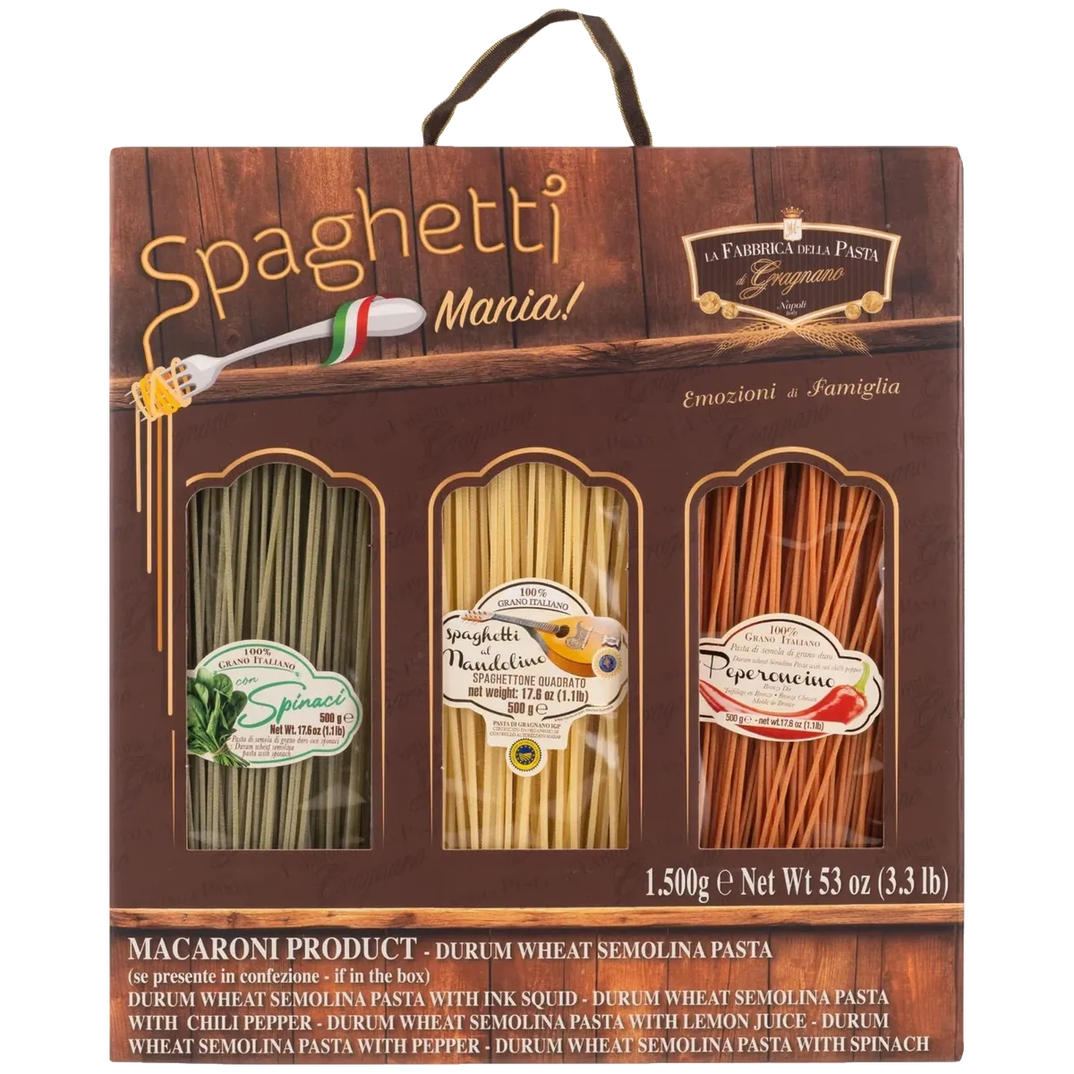 Pasta di Gragnano Spaghetti Mania (826)