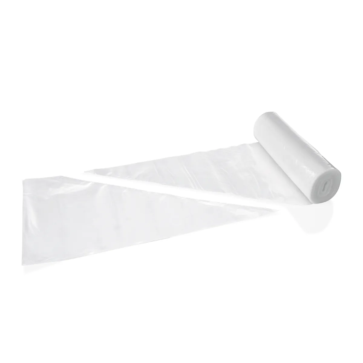 Spritzbeutel 100er-Set, transparent, 100er Rolle, Polyethylen