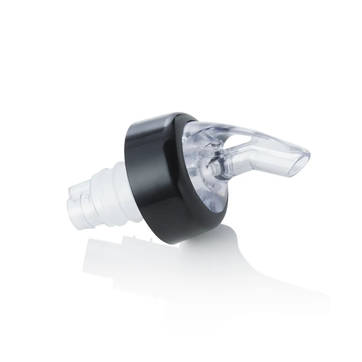 Ausgießer 12er-Set, 8 cm, transparent, Kunststoff