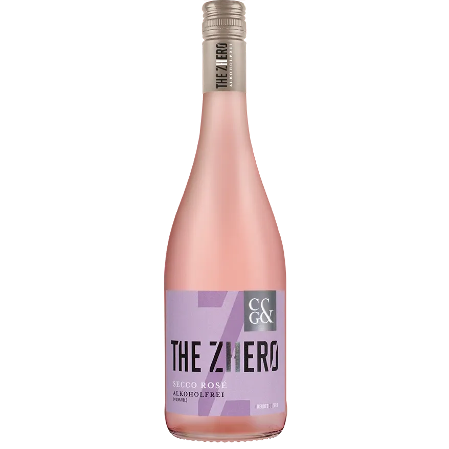 THE ZHERO Secco Rosé alkoholfrei <0,5% Vol.
